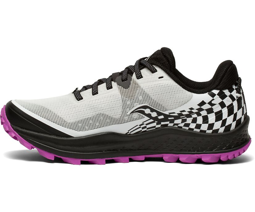 Saucony Peregrine 11 Women's Trail Running Shoes Silver / Purple | AU 234MQZA